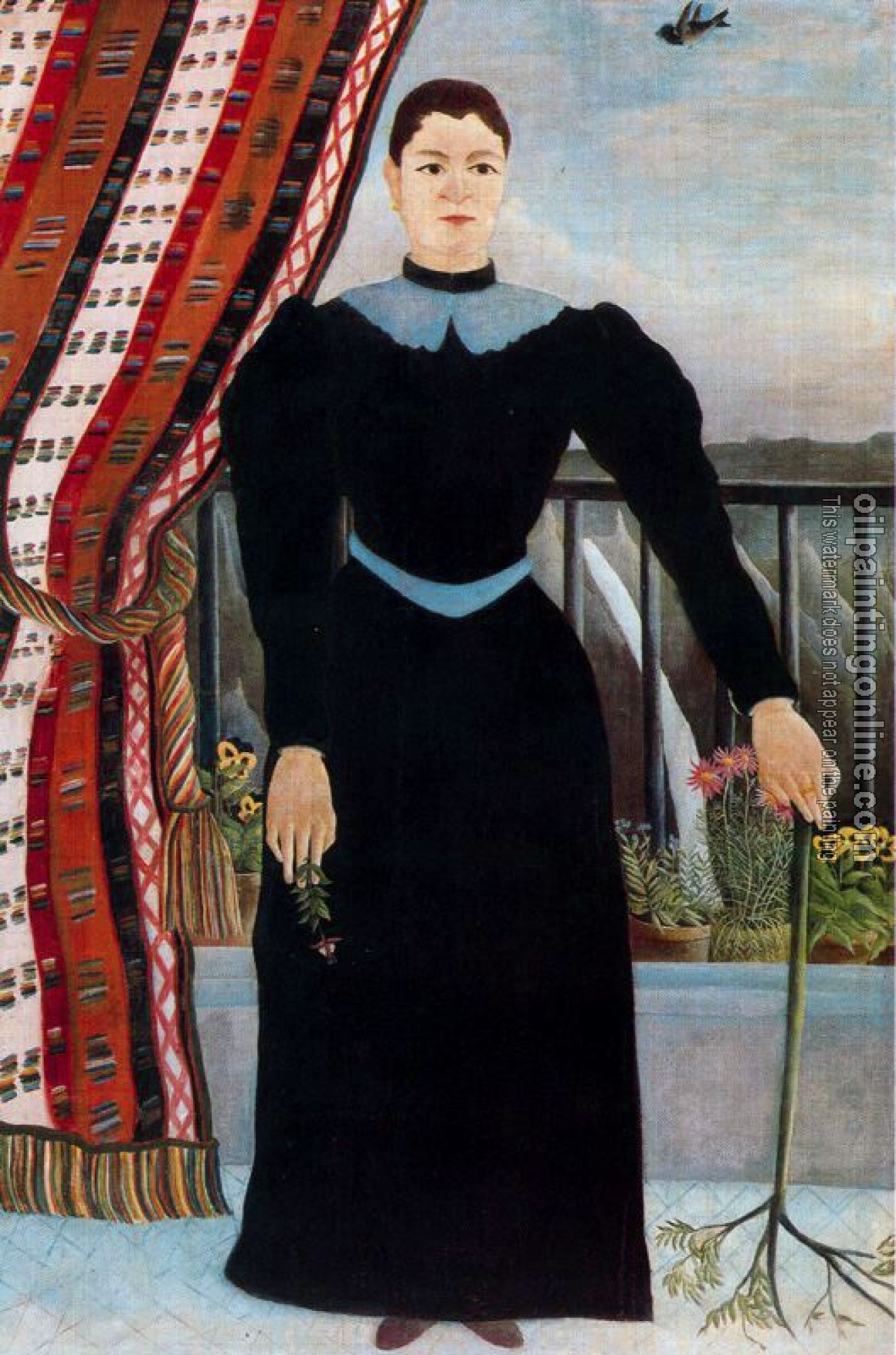 Henri Rousseau - Portrait of a Woman